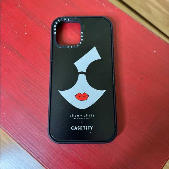 NEW PRICE Casetify *Rare* Collab w/ Alice+Olivia iPhone 12 Pro Max Case - Picture 1 of 3
